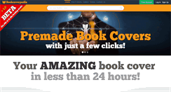 Desktop Screenshot of bookcoverpedia.com